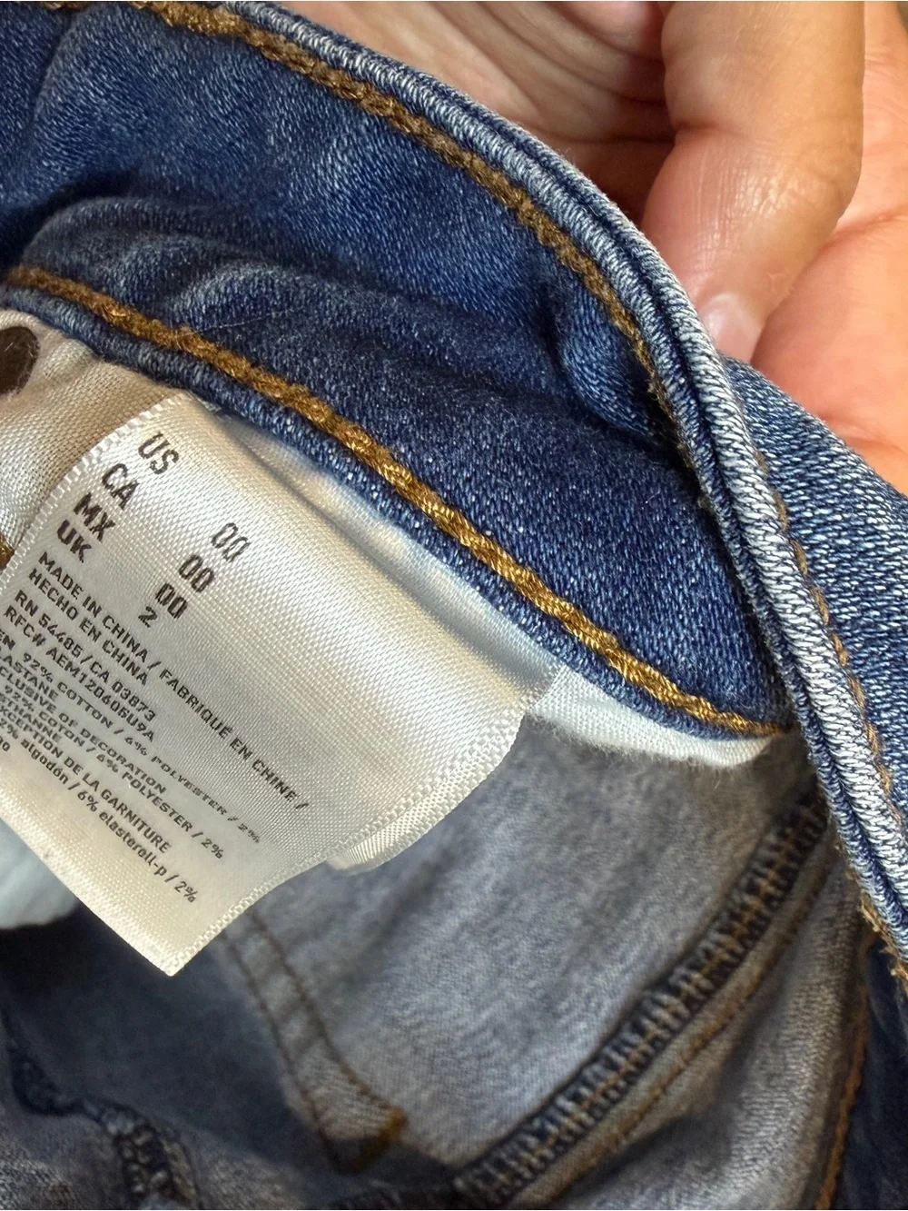 American Eagle Outfitters classic blue